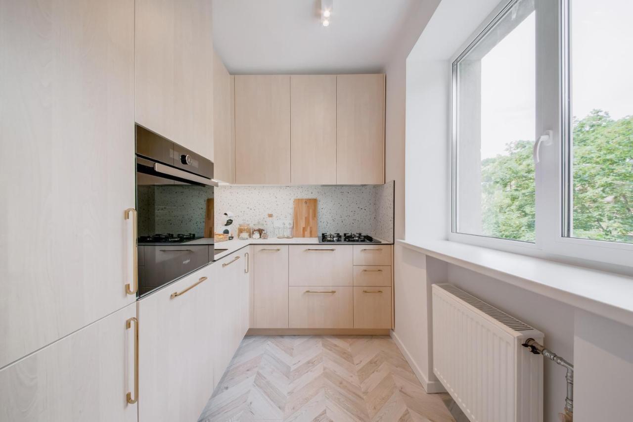 Central Apartment In Architectural Street Kaunas Extérieur photo